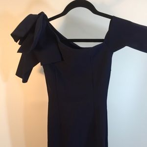 Chiara Boni blue dress $695 Sammy jo blue note
